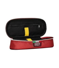 AS Roma Astucci E Penne<Astuccio porta penne rotondo logo lupetto,