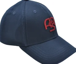 AS Roma Cappellini E Berretti|Cappellini E Berretti<Cappellino con monogramma ASR ricamato, Adulto, Blu