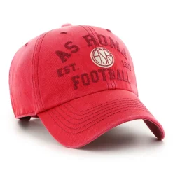 AS Roma Cappellini E Berretti<Cappellino Dusted , Adulto, Rosso
