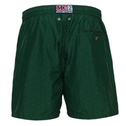 Uomo AS Roma Costumi Da Bagno|Mare E Piscina<Costume da bagno Saint Barth Logo ASR Micro Fantasy, Uomo, Verde