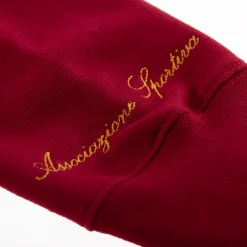 Uomo AS Roma Felpe<Felpa con cappuccio logo Crest Heritage Collection, Uomo, Rossa