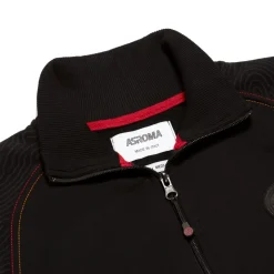 AS Roma Giacche<Giacca track logo ASR, Bambini, Nero