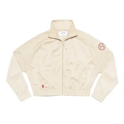 Donna AS Roma Giacche<Giacca track logo ASR, Donna, Crema