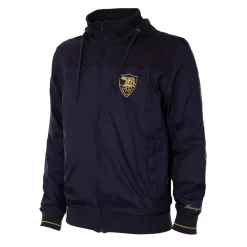 Uomo AS Roma Giacche<Giacca windrunner retrò , Adulto, Blu