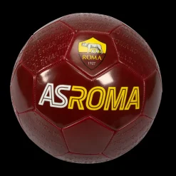 AS Roma Palloni<Pallone con pattern Forza Roma in rilevo, taglia 5