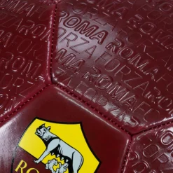 AS Roma Palloni<Pallone con pattern Forza Roma in rilevo, taglia 5