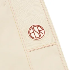 Donna AS Roma Tute E Pantaloni<Pantaloni jogger logo ASR, Donna, Crema