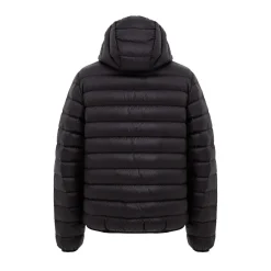 Uomo AS Roma Giacche<Piumino Ultralight 100gr , logo ASR, Adulto, Nero