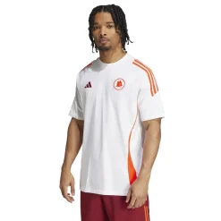Uomo AS Roma T-shirts E Polo<T-shirt allenamento , Uomo, Bianca