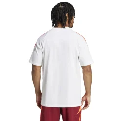 Uomo AS Roma T-shirts E Polo<T-shirt allenamento , Uomo, Bianca