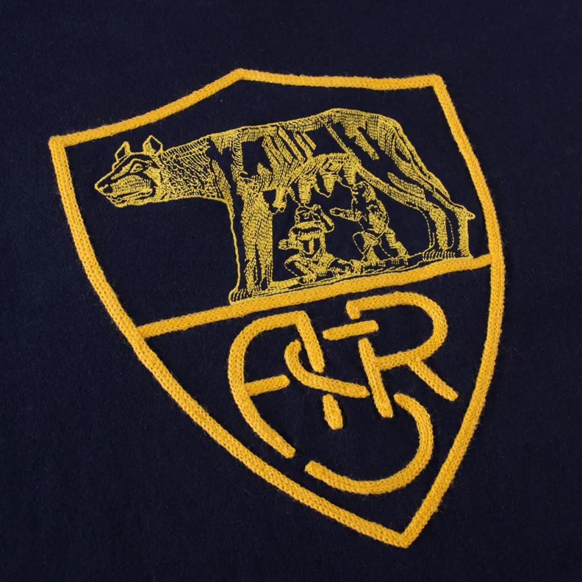 Uomo AS Roma T-shirts E Polo<T-shirt Heritage logo Crest, Uomo, Blu