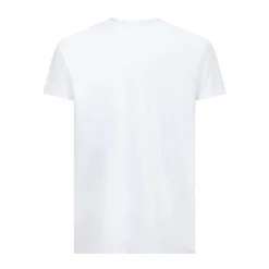 Uomo AS Roma T-shirts E Polo<T-shirt logo grande ricamato ROMAMOR, Adulto, Bianco