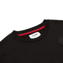 Donna AS Roma T-shirts E Polo<T-shirt cropped logo ASR, Donna, Nero