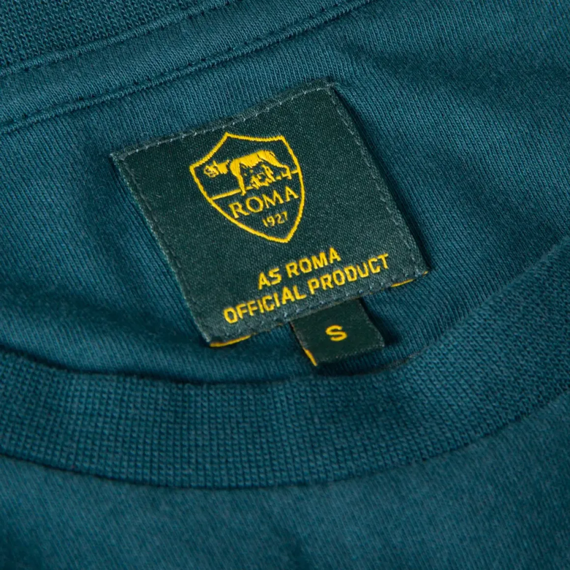 Uomo AS Roma T-shirts E Polo<T-shirt Heritage , Adulto, Verde