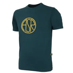 Uomo AS Roma T-shirts E Polo<T-shirt Heritage Logo , Adulto, Verde