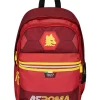 AS Roma Zaini Scuola<Zaino scuola doppio scomparto logo Lupetto